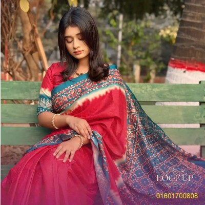 চান্দেরী সিল্ক শাড়ী